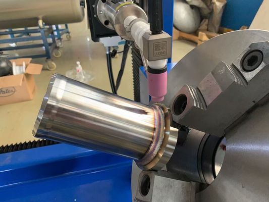 Auto Seam Welder Pipe Welding Machine for Precise Welding DC Motor and TIG With Wire Feeding