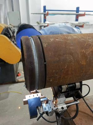 MIG / MAG Orbital Welding Tractor 150-3000mm Big OD Pipe Auto Welding